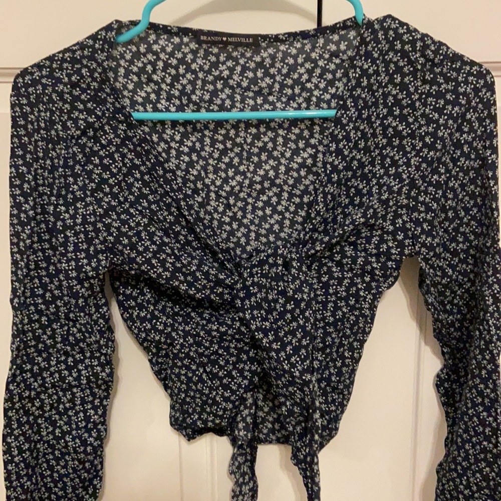Brandy Melville Wrap Top
